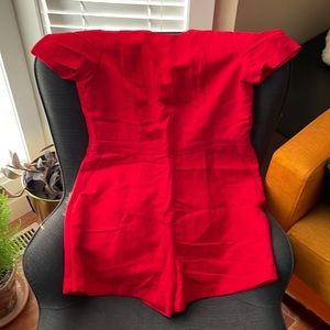 Banana Republic linen short romper- size 14